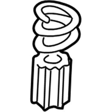 2000 Ford Mustang Coil Springs - 3R3Z-5560-EA