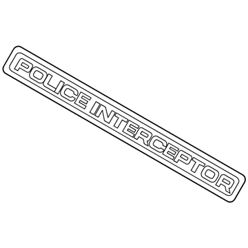 Ford LB5Z-7842528-A Nameplate