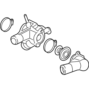 Ford AT4Z-8A586-C Thermostat Housing