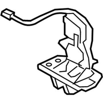 Lincoln Tailgate Lock Actuator Motor - EJ5Z-7843150-A