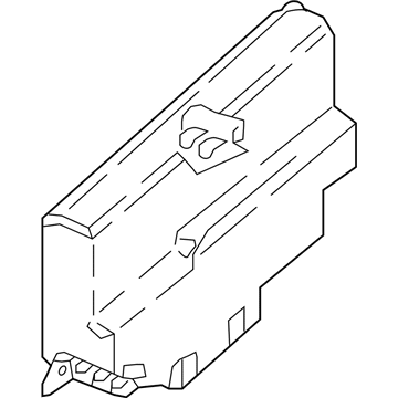 Lincoln Suspension Control Module - ML3Z-18B008-J