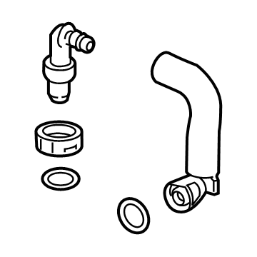 Ford 8S4Z-6A666-A PCV Valve