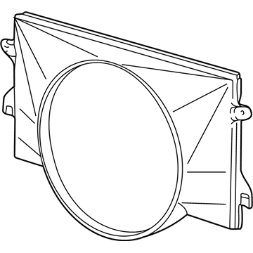 1997 Ford E-250 Econoline Fan Shroud - 2C2Z-8146-AC