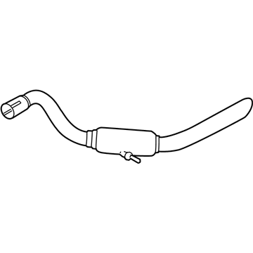 Ford 7A2Z-5A212-E Tailpipe