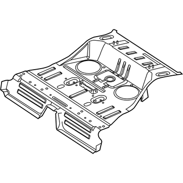 Ford DB5Z-7811160-A Center Floor Pan