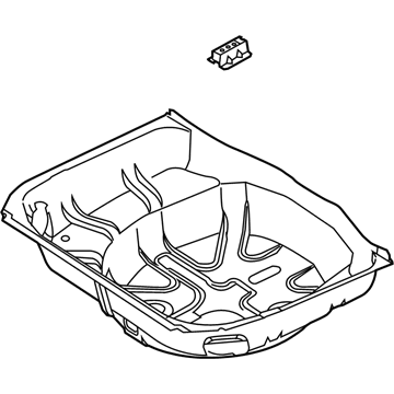 Ford BB5Z-7811215-A Rear Floor Pan