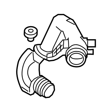 Ford GD9Z-9R530-A Air Hose