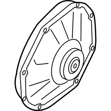 Ford JL1Z-18808-XA Front Driver Speaker