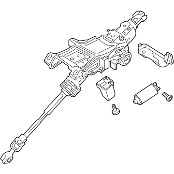 Lincoln Continental Steering Column - G3GZ-3C529-L