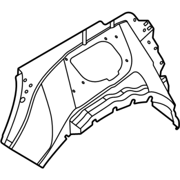 Ford M1PZ-7827864-A Outer Wheelhouse