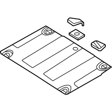 Ford M2DZ-7813046-A Floor Mat