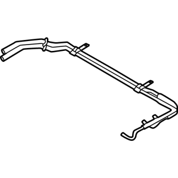 Ford NZ6Z-18B402-A Hose Assembly