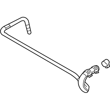 Ford 9L3Z-7B028-F Return Pipe