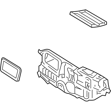 Mercury 6E5Z-19C974-AA Evaporator Case