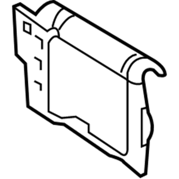 Mercury 6E5Z-19B738-AA Evaporator Core Seal