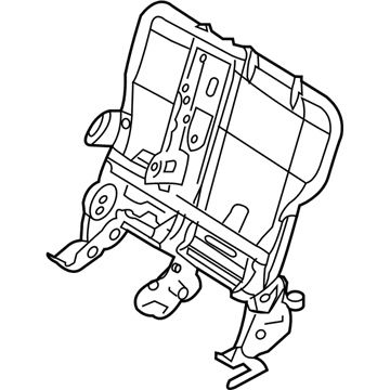 Ford 9T4Z-78613A39-CC Frame - Rear Seat Back Retaining