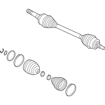 Ford FR3Z-4K138-E Axle Assembly