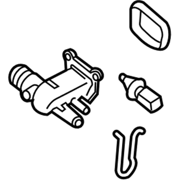 Ford CJ5Z-8K556-B Water Outlet