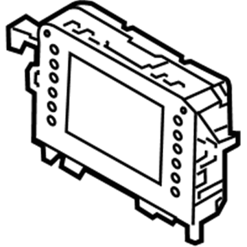 Ford CE8Z-10D885-BA Display Unit