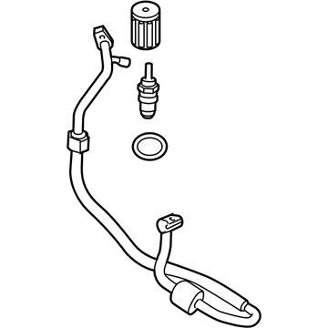 2016 Ford Transit Connect A/C Hose - KV6Z-19D742-E