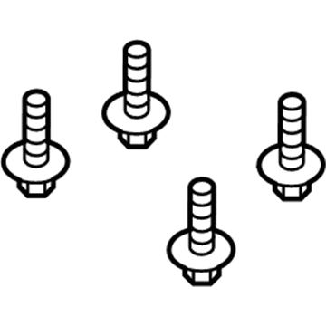 Lincoln -W716973-S439 Drive Shaft Rear Bolt