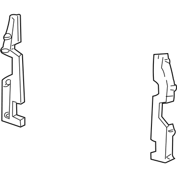 Ford XF2Z-8310-AA Air Deflector