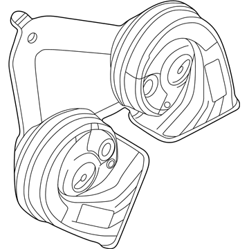 Ford Police Interceptor Utility Horn - L1MZ-13832-B