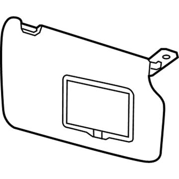 Ford BE8Z-5404104-CB Sunvisor