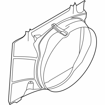 2018 Ford E-350 Super Duty Fan Shroud - HC2Z-8146-B