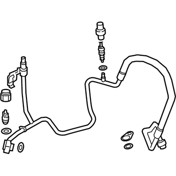 Ford JL3Z-19972-NA Pressure Hose