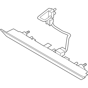 Lincoln EJ7Z-13A613-A High Mount Lamp