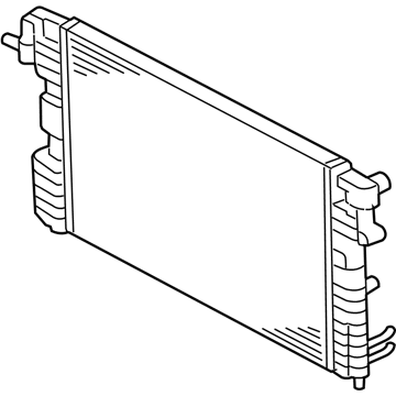 Mercury 5F9Z-8005-AD Radiator