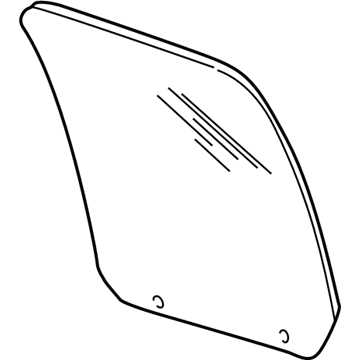 Mercury 3W7Z-5425712-AA Door Glass