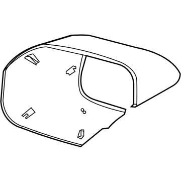 Ford M1PZ-17D742-B Mirror Cover