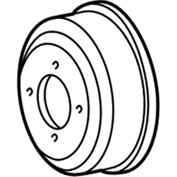 Ford 5L3Z-8509-AA Pulley