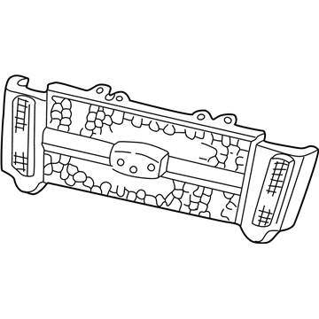 2003 Ford Explorer Sport Grille - 1L5Z-17B968-BA