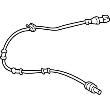 2004 Ford Thunderbird ABS Sensor - 3W4Z-2C204-AA