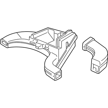 Ford F7ZZ-18C433-AA Duct Assembly