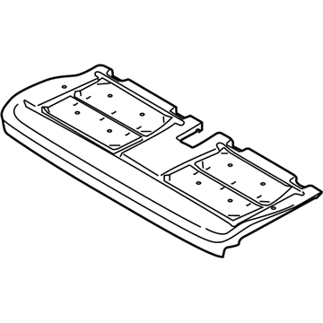 Ford LB5Z-7863840-K Seat Cushion Pad