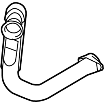 Ford E-350 Super Duty Exhaust Pipe - 4C2Z-6N646-BA