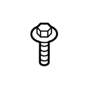 Ford -W704176-S443 Reservoir Tank Screw