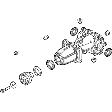 Ford F2GZ-4000-A Axle Assembly - Rear