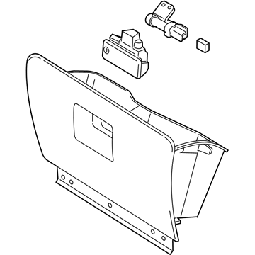 2006 Ford Expedition Glove Box - 2L1Z-7806024-BAA