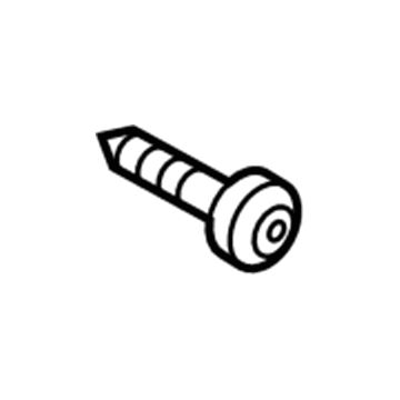 Ford -W712518-S451 Upper Center Pillar Trim Screw