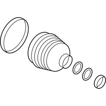 Lincoln AL1Z-4L537-A Outer Boot