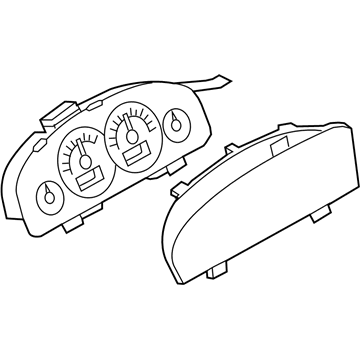 Ford 9M6Z-10849-A Cluster Assembly