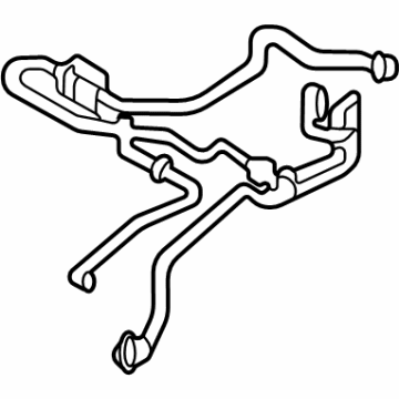 Ford Bronco Sport Crankcase Breather Hose - LX6Z-9D289-SJ