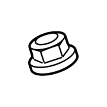 Ford -W520100-S437 Front Support Nut