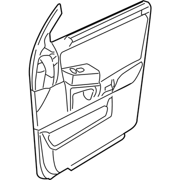 Ford 5L2Z-7823942-BAA Panel Assembly - Door Trim