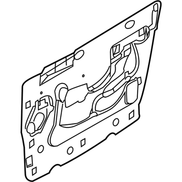 Ford 4L2Z-78237A04-A Water Shield